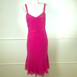 Chelsea28 Sleeveless Lace Fit & Flare Dress